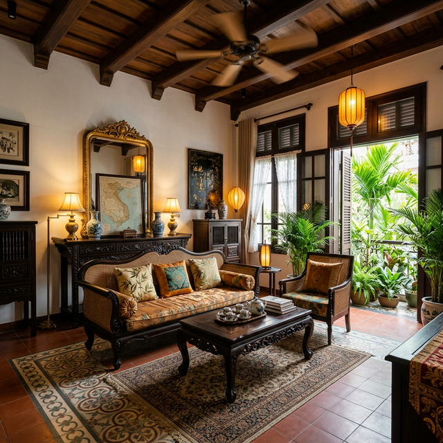 Nhà phố Indochine